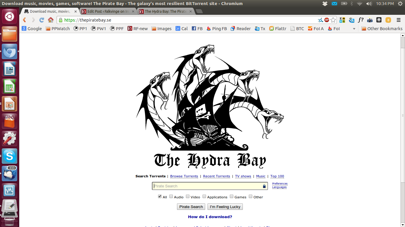 Pirate Bay loses hydra and .se domains, returning to original .org