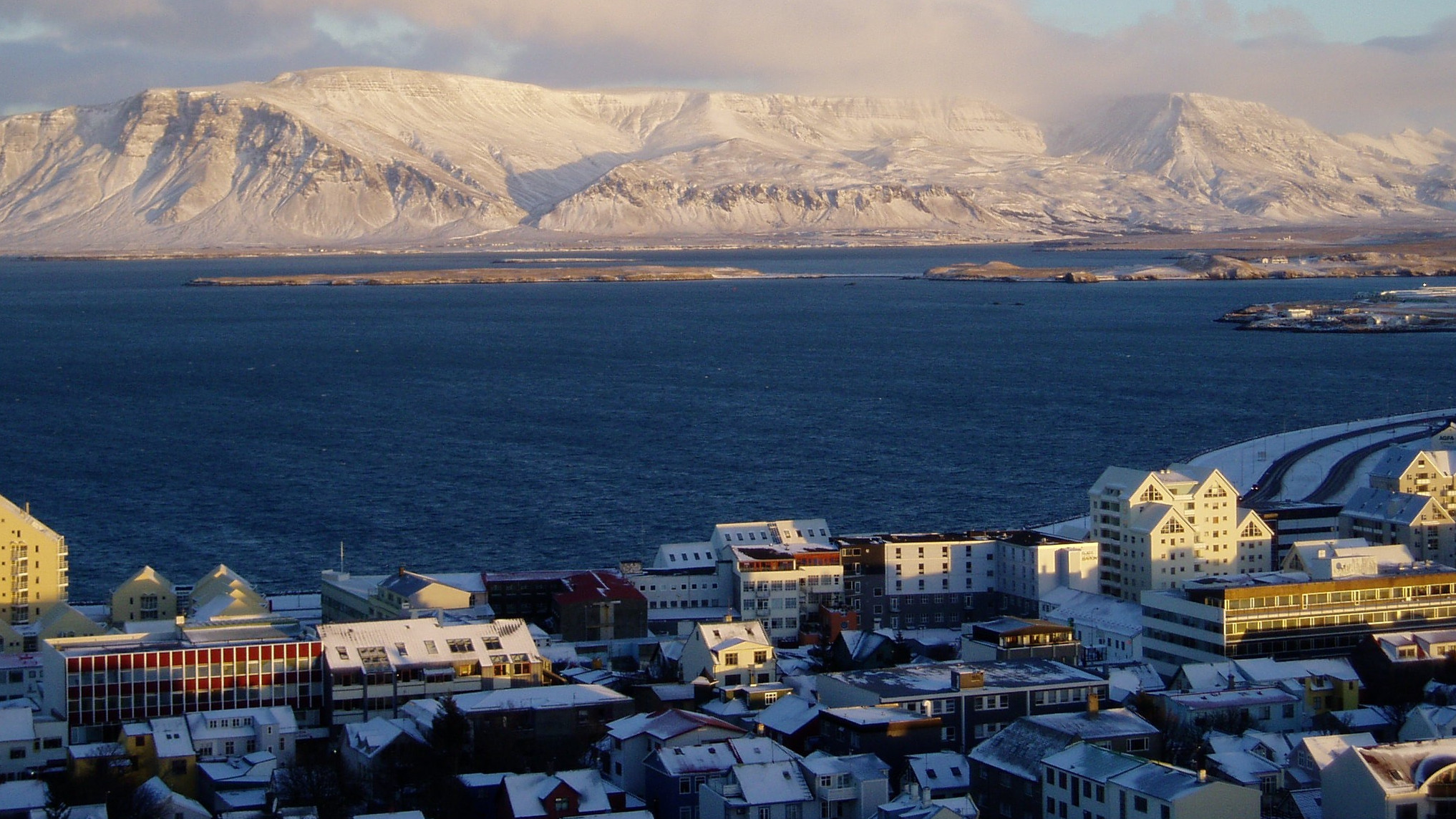 Reykjavik (photo from Wikimedia Commons)